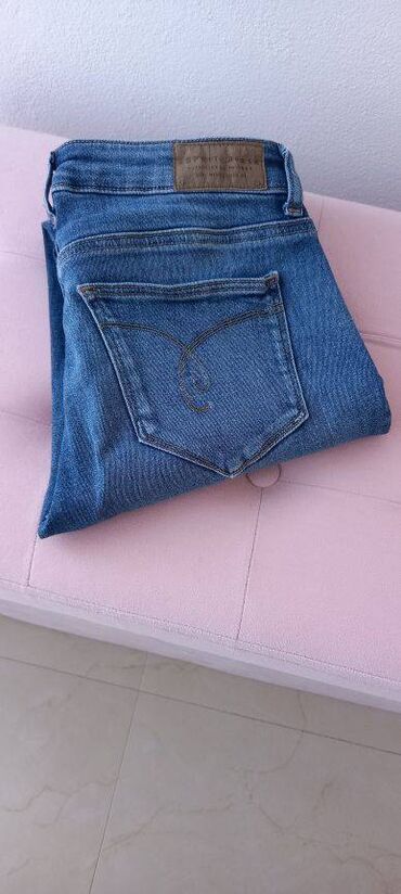 Farmerke: Esprit farmerke vel. 26. Esprit Denim farmerke ravnog kroja, srednje — 9