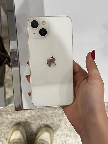 ayfon 13 sade: IPhone 13, Ağ, Face ID — 7