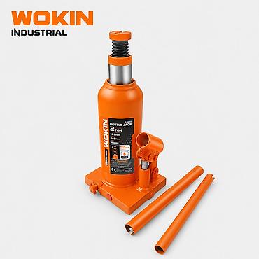 Domkratlar: №: 868 Məhsulun adı: Sənaye tipli domkrat Wokin W736106, 6 ton Brend — 1
