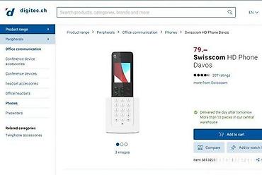 polovan ipad: Bežični fiksni telefon sa bazom – moderni dizajn i kolor ekran - — 8