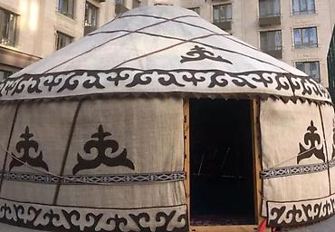 насос надувной: Аренда юрты, Каркас Деревянный, 85 баш, Казан, С полом, Самовар — 5