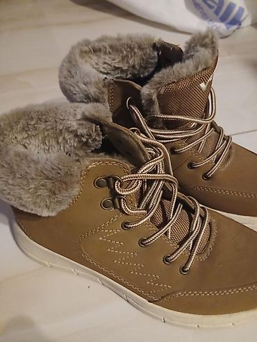 nike manoa boots: Zimske čizme sa krznom, braon/bež boje - Topla unutrašnjost obložena — 2