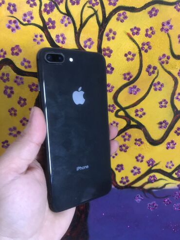 ayfon 8 plus 2 el: IPhone 8 Plus, 64 ГБ, Черный, Отпечаток пальца