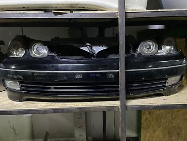 морда: Бампер Toyota, Б/у, Оригинал — 8