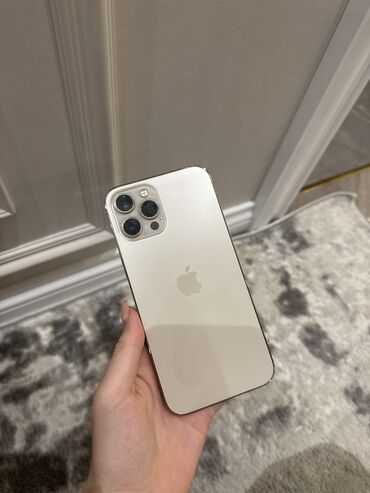 купить айфон 12 про макс новый: IPhone 12 Pro Max, Б/у, 128 ГБ, Matte Gold, Защитное стекло, Чехол, 78 %