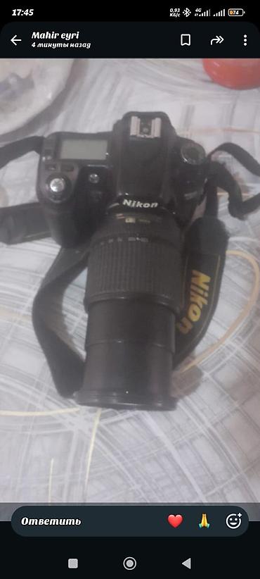 ses yaz: Nikon DSLR fotoaparat dəsti - Korpus: Nikon DSLR (yuxarı informasiya — 1