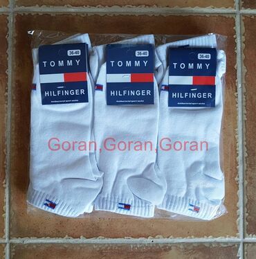 Čarape i donji veš: Muške pamučne čarape. Tommy hilfinger 3/4 muške pamučne čarape — 16