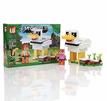 Игрушки: Конструктор LB My World “Курица” (по мотивам Minecraft) - Тематика — 1