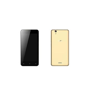 alcatel tkee mini: Geecoo Mini 5 Gold – kompakt korpusda qızılı rəngli dizayn. Ön tərəfdə — 1