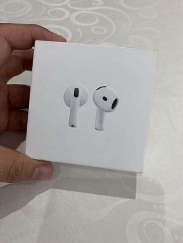 Наушники: Продаю airpods 4 оригинал. Еще не открывал. 100% ориг, еще не