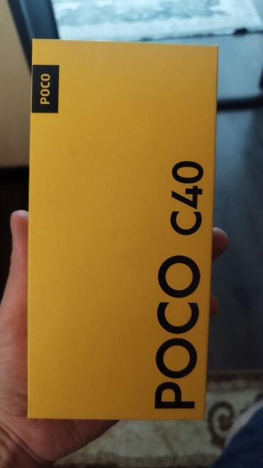 поко 5с: Poco C40, 64 ГБ, цвет - Черный, 2 SIM