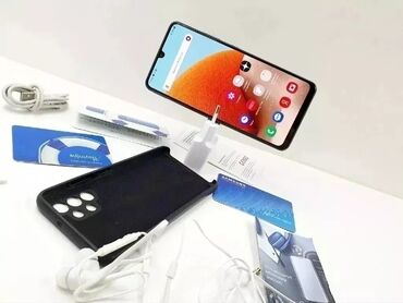 samsung 55: Samsung Galaxy A32 5G, Колдонулган, 256 ГБ, түсү - Кара, 2 SIM