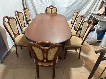 İzqara aparatları: Masa desti 8 stula açilan masa ideyal vezyetde 320 azn ünvan hezi