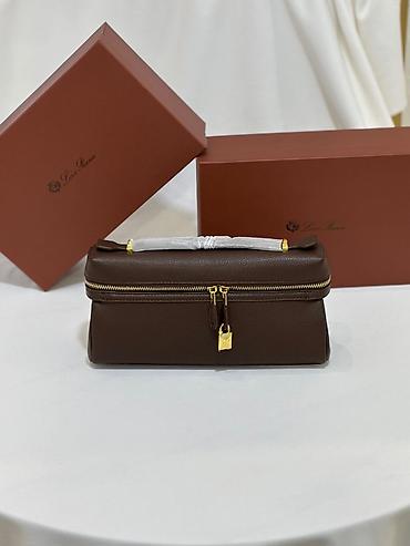 Çantalar: Loro Piana üslubunda zərif dəri çanta - Material: yüksək keyfiyyətli — 3