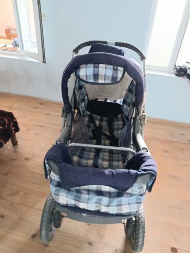 Gəzinti arabaları: İki tutacaqlı araba, Yeni, Cins: Oğlan, Yaş: 1-6 ay, Pulsuz çatdırılma — 8