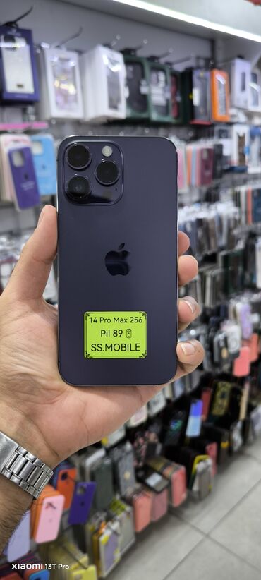 телефон fly nimbus 3: IPhone 14 Pro Max, 256 ГБ, Deep Purple