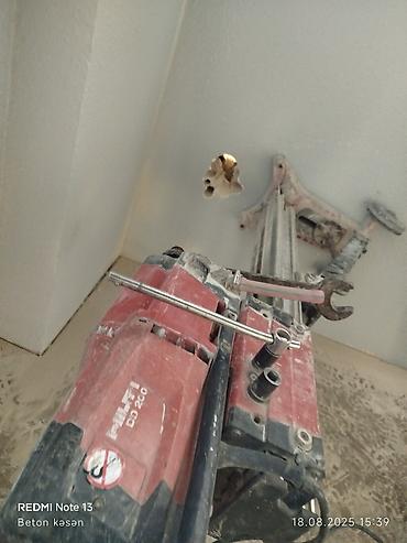 beton zaborlar: Beton kəsmə beton deşmə xidməti Karot - HILTI DD 200 / 350 ilə 25 ° — 7