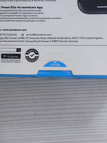 apple simli qulaqlıq: Yeni Simsiz (Bluetooth) Qulaqcıqlar, Anker, rəng - Qara — 4
