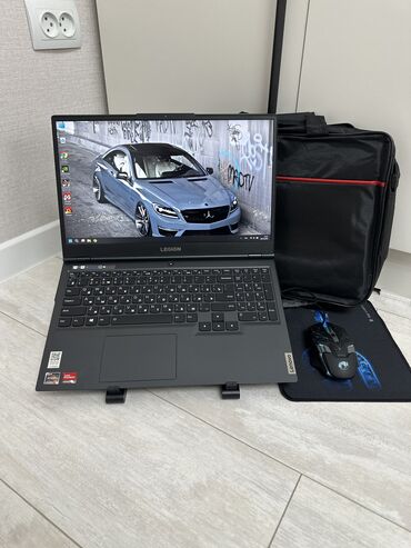 ноуты игровые: Ноутбук, Lenovo, 16 ГБ ОЗУ, AMD Ryzen 5, 15.6 ", Б/у, Для несложных задач, память NVMe SSD