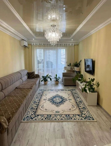 2 комнатные квартиры в баку в Кыргызстан | Посуточная аренда квартир: 2 комнаты, 55 м², Элитка, 7 этаж, Свежий ремонт, Электрическое отопление