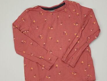 bluzka w różowe kwiaty: Bluza, Little kids, 4-5 lat, 104-110 cm, stan - Bardzo dobry