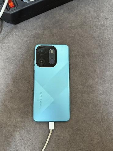 vivo v21e: Tecno Spark Go 2023, Б/у, 64 ГБ, цвет - Голубой — 8