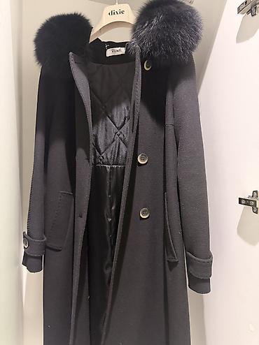 coat: Пальто, Классика, Зима, По колено, С капюшоном, M — 5