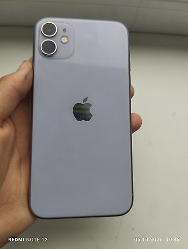Мобильные телефоны и аксессуары: IPhone 11, Б/у, 128 ГБ, Deep Purple, Защитное стекло, 80 % — 3