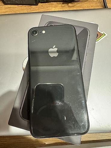 2.el macbook: IPhone 8, 64 GB, Space Gray, Barmaq izi, Simsiz şarj, Sənədlərlə — 1