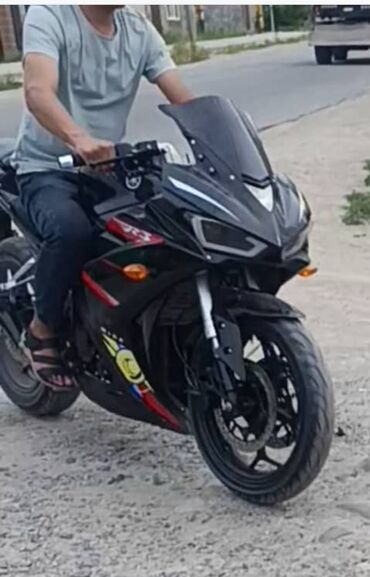 спортивный мотоцикл ямаха: Спортбайк Yamaha, 400 куб. см, Бензин, Взрослый, Б/у