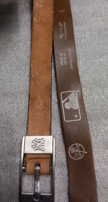 Ремни и пояса: Ремень, Другой бренд, Материал: Натуральная кожа, Мужские, Б/у — 14