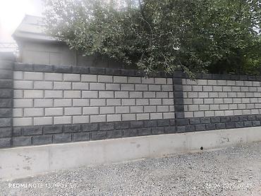 Заборы из пескоблока: Заборы из пескоблока — 27