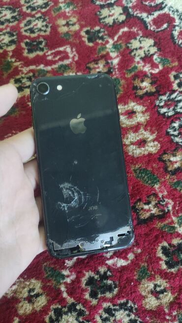 айфон по дешевке: IPhone 8, Б/у, 256 ГБ, Jet Black, Чехол, 100 %