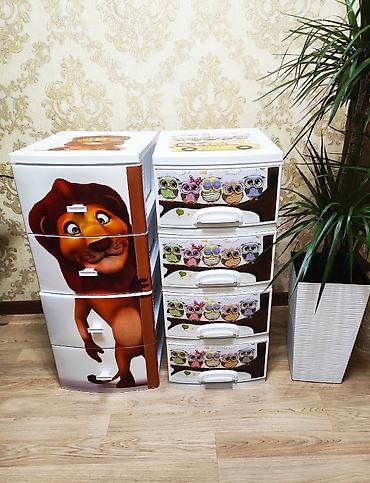 Комоды для ванной: Комод Комод выдвижной пластиковые комоды(шкафчик) комоды Тумба — 3