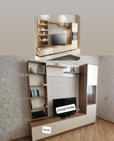 TV altlığı: Yeni, Düz TV altlığı, Polkalı, Laminat, Azərbaycan — 10