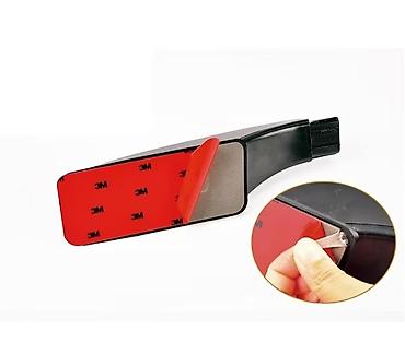 avtomobil baqaj: Universal yapışqanlı avtomobil dam relsləri (2 ədəd) - Material — 3