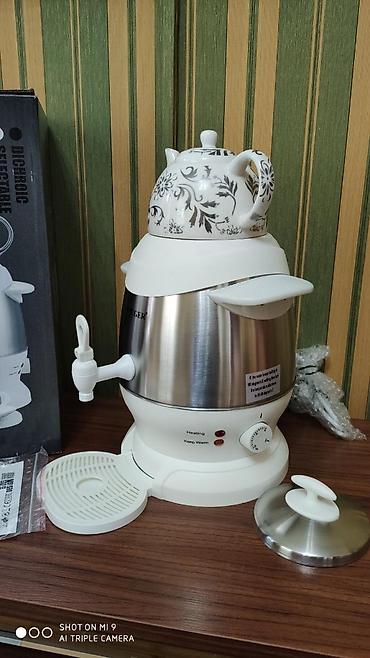 miss samovar: Samovar elektrik samovar Heager 1350 watt Güc 6 litr tutumlu Paslanmaz — 2