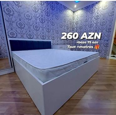 Çarpayılar: Yeni, İkinəfərlik çarpayı, Bazalı, Matras ilə, Siyirməsiz, Azərbaycan — 9
