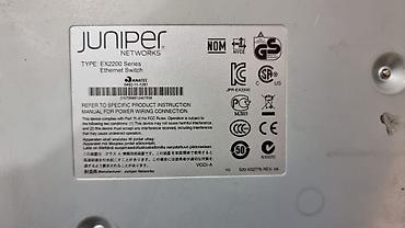 prosessor satilir: Juniper EX2200-24T-4G | 24 managed port + 4 SFP uplink Peşəkar — 5