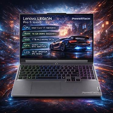 rtx 2070 laptop: Lenovo Legion Pro 5 16IRX9 oyun noutbuku - Prosessor: Intel Core — 1