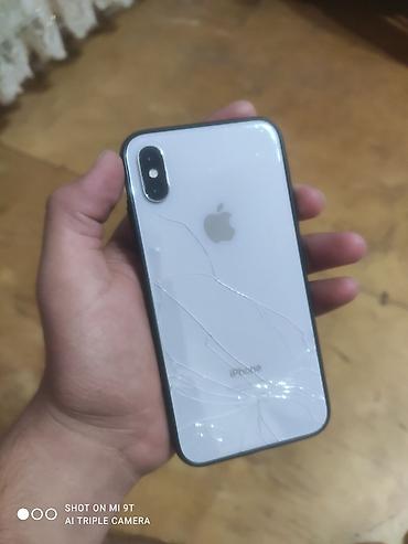 IPhone X, 64 GB, Ağ, Simsiz şarj, Face ID
