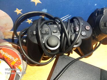 PS2 & PS1 (Sony PlayStation 2 & 1): İdelal vəziyyətdə plastation 2 slim+1konsol+1 adopdor+6 oyun -da lalafo.az — 12 PS2 & PS1 (Sony PlayStation 2 & 1): İdelal vəziyyətdə plastation 2 slim+1konsol+1 adopdor+6 oyun — 12
