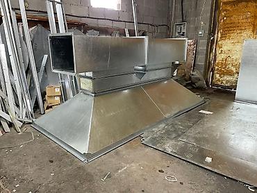 Установка вытяжек и вентиляции: Жестяные работы . Зонты любой сложности . Переходы Отводы — 3