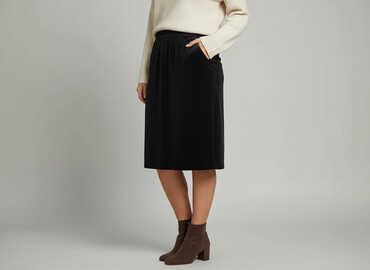 spódnice trapezowe midi: Spódnica damska, rozmiar 3XL