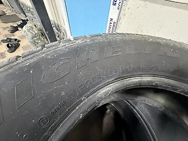 Шиналар: Шиналар 265 / 65 / R 17, Кыш, Колдонулган, Комплект, Жол тандабастар (АТ/МТ), Германия, Michelin — 5