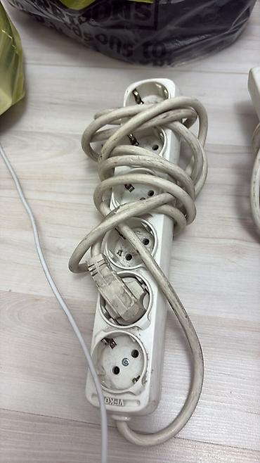 гнёзда: Удлинитель, Длина: 3 м, 5 розеток — 1