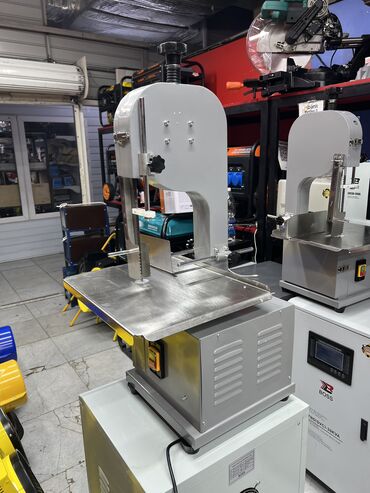 Другие инструменты: Мясорезка Напряжения 220вольт Промышленная ленточная пила для мяса и — 6