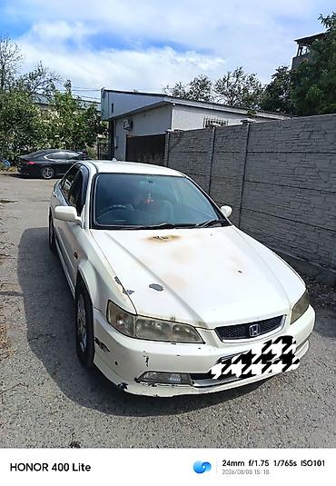 honda inside: Honda Accord: 2002 г., 1.8 л, Автомат, Газ, Седан — 1