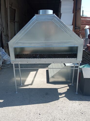 Manqallar, qrillər, barbekyu: Manqal ustu ve borular — 7