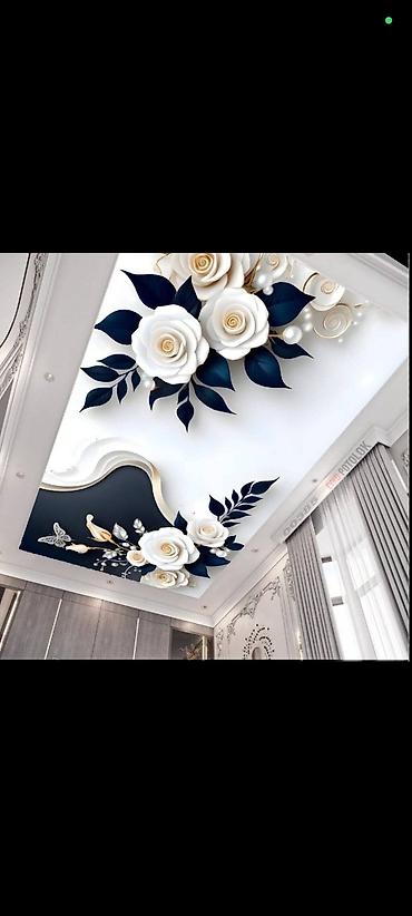 Натяжной потолок: Натяжной потолок Матовое, 3D потолки, Глянцевое Гарантия, Демонтаж, Монтаж — 21